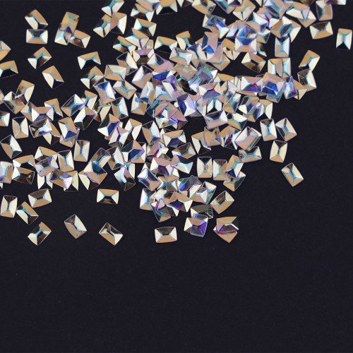 Komilfo 3D Dragon Scale №049, rectangle, unicorn 2, 1 g