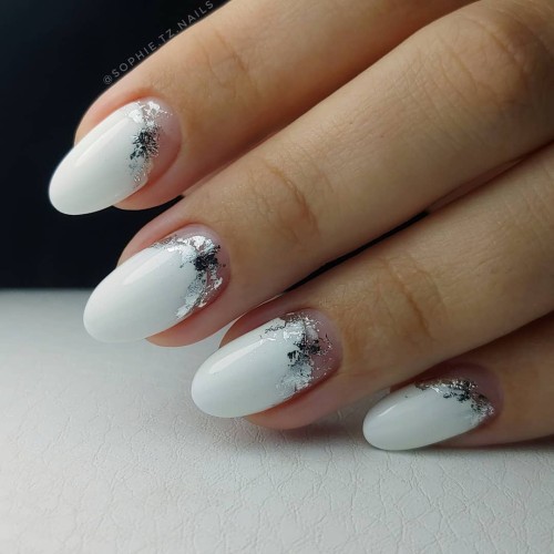 Гель-лак Komilfo French Collection №F010 (белый, эмаль, для френча), 8 мл