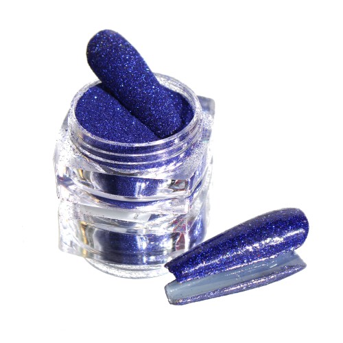 Komilfo spangles 051, size 0.08 mm, (blue-violet), E 2.5 g