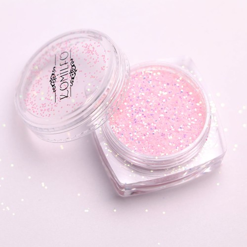 Komilfo photochromic spangles 006, size 0.4 mm, (pink/violet photochrome) 2.5 g