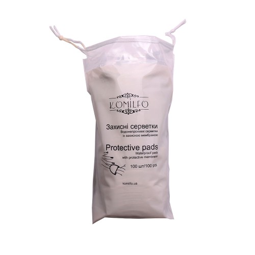 Komilfo Protective Pads – protective lint-free wipes, 100 pcs Komilfo Protective Pads – protective lint-free wipes, 100 pcs
