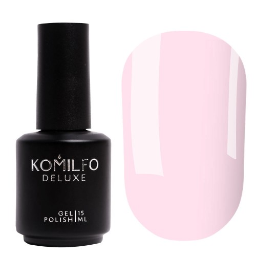 Gel polish Komilfo French Collection F002 (pale pink, enamel, for french), 15 ml Gel polish Komilfo French Collection F002 (pale pink, enamel, for french), 15 ml
