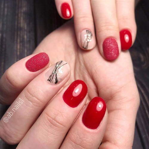 Gel Polish Komilfo Deluxe Series D085 (raspberry red, enamel), 15 ml