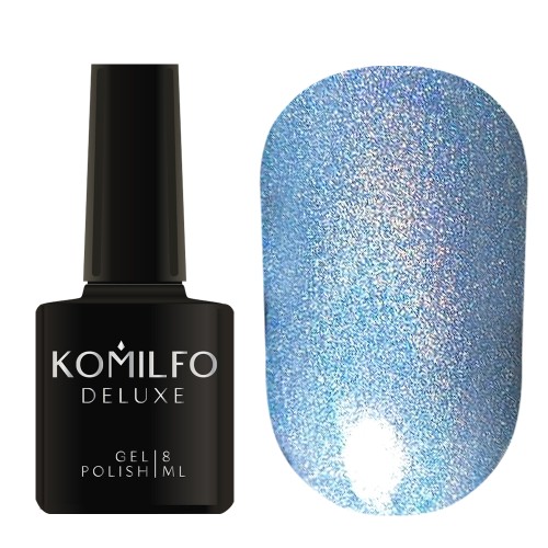 Gel Polish Komilfo Holographic 006 (blue), 8 ml Gel Polish Komilfo Holographic 006 (blue), 8 ml