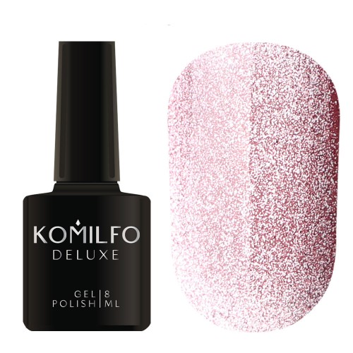 Gel Polish Komilfo 9D Cat’s eye Nude 002 (pink, magnetic), 8 ml Gel Polish Komilfo 9D Cat’s eye Nude 002 (pink, magnetic), 8 ml