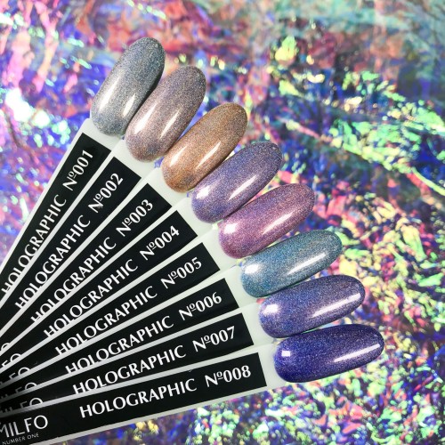 Gel Polish Komilfo Holographic 006 (blue), 8 ml