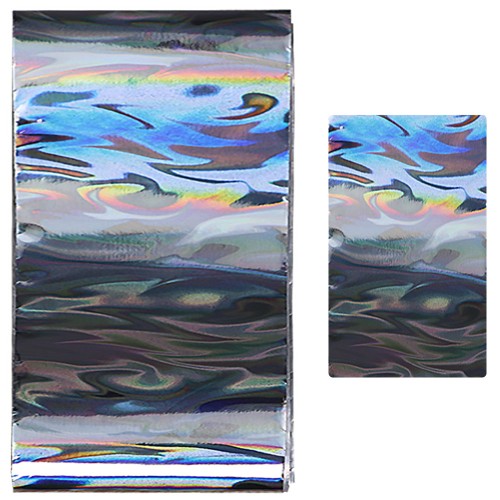 Foil for design, silver fog, hologram Foil for design, silver fog, hologram