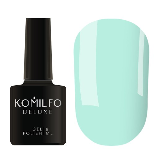 Gel Polish Komilfo Macarons M006 (pastel turquoise, enamel), 8 ml Gel Polish Komilfo Macarons M006 (pastel turquoise, enamel), 8 ml