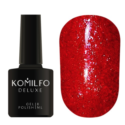 Komilfo Liquid Glam Gel LGG013 (red), 8 ml Komilfo Liquid Glam Gel LGG013 (red), 8 ml