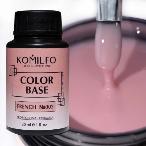 Komilfo Color Base French 002, 30 ml (barrel) Komilfo Color Base French 002, 30 ml (barrel)