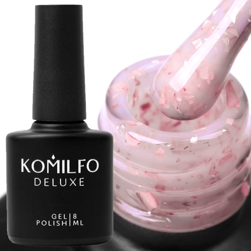 Komilfo Potal Base P017 (beige-pink with pink potal), 8 ml Komilfo Potal Base P017 (beige-pink with pink potal), 8 ml