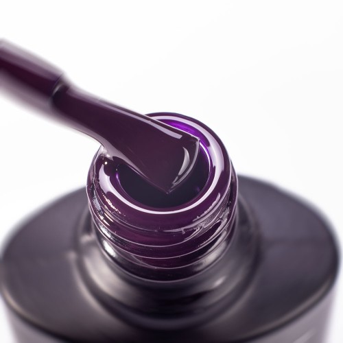 Gel polish Komilfo Deluxe Series D101 (dark purple, enamel), 15 ml