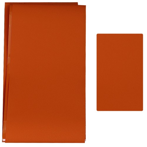 Komilfo foil for craquelure, orange, matt Komilfo foil for craquelure, orange, matt