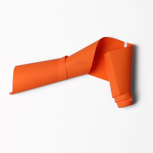 Komilfo foil for craquelure, orange, matt