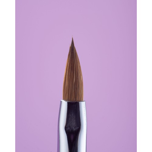 Brush Komilfo Double Acrylic 4 (Kolinsky)/Gel flat 4 (Nylon)