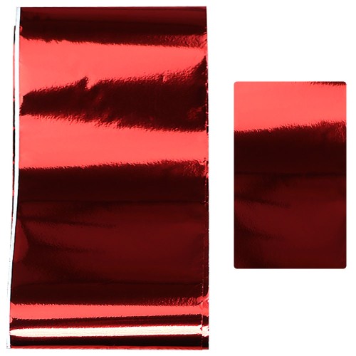 Komilfo casting foil, red, glossy Komilfo casting foil, red, glossy