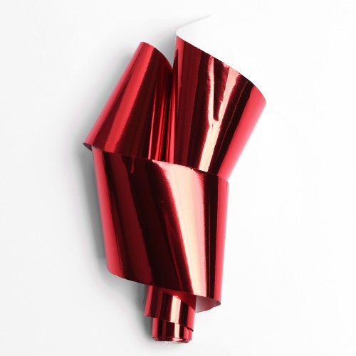 Komilfo casting foil, red, glossy