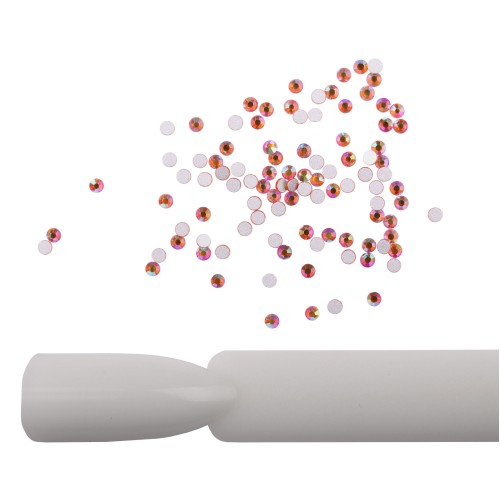 Komilfo rhinestones (pack of 100), Hyacinth AB, size 4