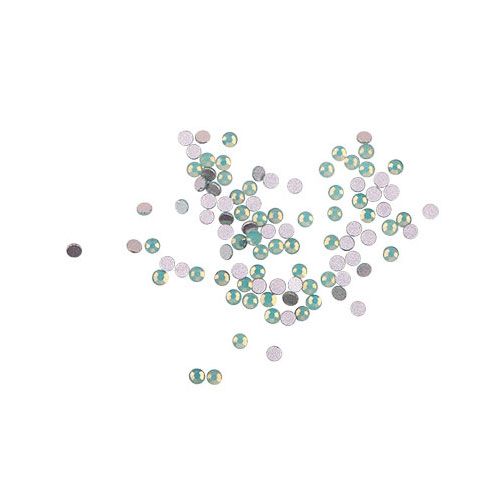 Komilfo Rhinestones Green Opal, size 3 (pack of 100) Komilfo Rhinestones Green Opal, size 3 (pack of 100)