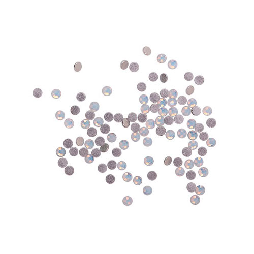 Komilfo rhinestones (pack of 100), White Opal, size 5 Komilfo rhinestones (pack of 100), White Opal, size 5