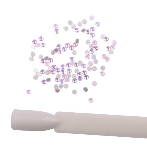 Komilfo Rhinestones Pink Opal, size 8 (pack of 100)