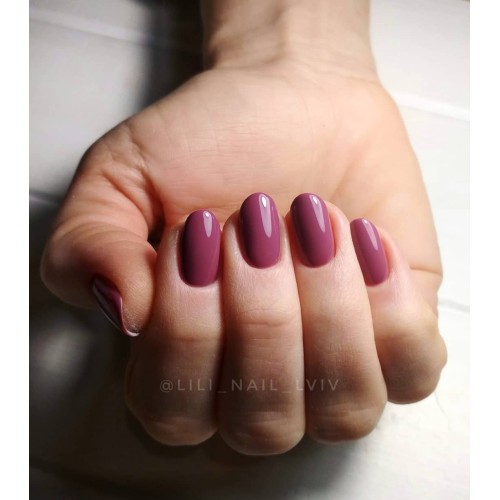 Гель-лак Komilfo Deluxe Series №D062 (приглушенная марсала, эмаль), 8 мл