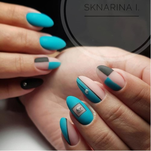 Гель-лак Komilfo Deluxe Series №D152 (насыщенный бирюзовый, эмаль), 8 мл