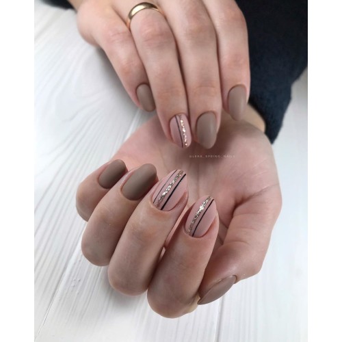 Гель-лак Komilfo Deluxe Series №D236 (серо-бежевый, эмаль), 8 мл