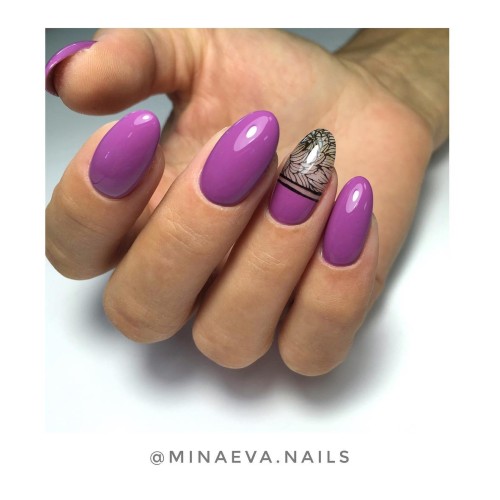 Гель-лак Komilfo Deluxe Series №D246 (розово-лиловый, эмаль), 8 мл