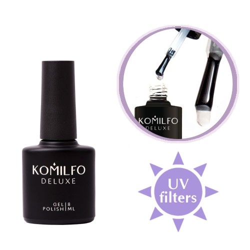Komilfo Wipe Top – top for gel polish with a sticky layer, 8 ml Komilfo Wipe Top – top for gel polish with a sticky layer, 8 ml