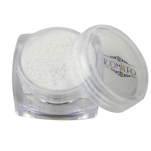 Komilfo spangles 030 size 0.1 mm, (overflow color light green), 2.5 g