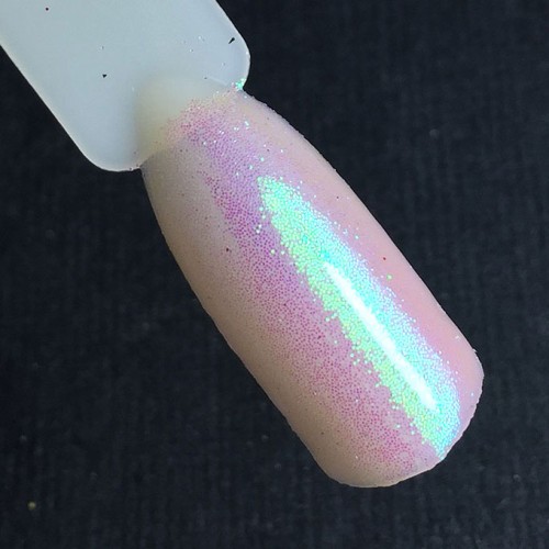 Komilfo spangles 030 size 0.1 mm, (overflow color light green), 2.5 g