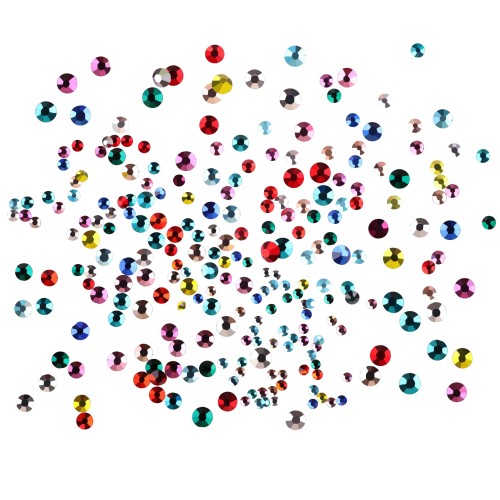 Mix rhinestones (1400 pieces in a package MIX multicolored, different sizes SS3-SS10) Mix rhinestones (1400 pieces in a package MIX multicolored, different sizes SS3-SS10)