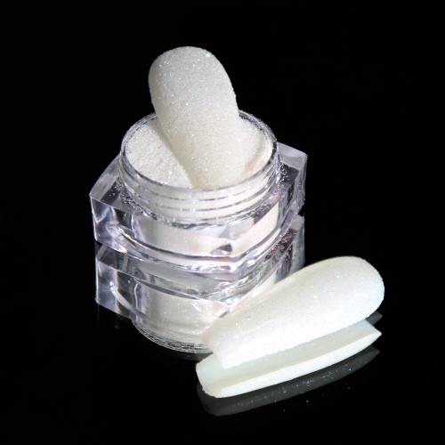 Komilfo spangles 030 size 0.1 mm, (overflow color light green), 2.5 g