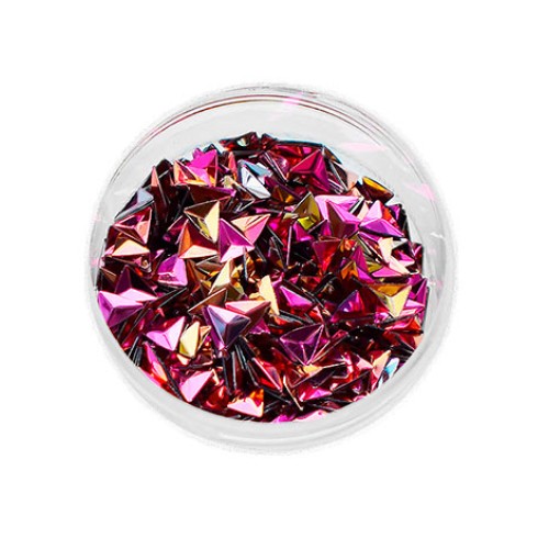 Komilfo 3D Dragon Scale №009, Triangle, Rainbow, (1 g) Komilfo 3D Dragon Scale №009, Triangle, Rainbow, (1 g)