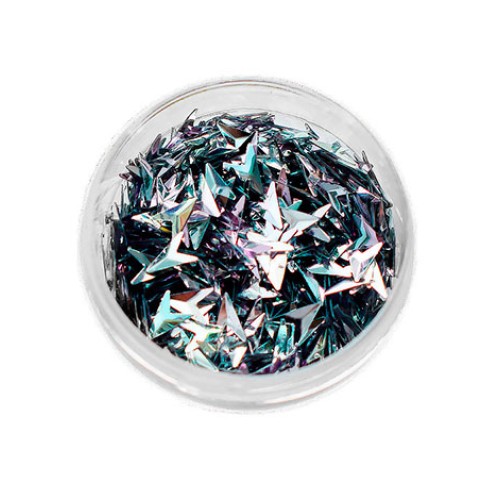 Komilfo 3D Dragon Scale №019, arrow, Crystal AB, (1 g) Komilfo 3D Dragon Scale №019, arrow, Crystal AB, (1 g)