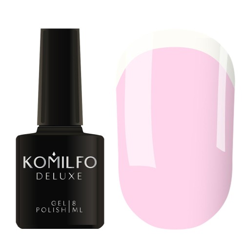 Гель-лак Komilfo French Collection №F001 (бледный лилово-розовый, эмаль, для френча), 8 мл Гель-лак Komilfo French Collection №F001 (бледный лилово-розовый, эмаль, для френча), 8 мл