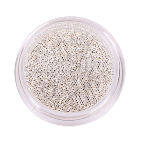 Komilfo bouillons (metal) silver, 0.6 mm, 6 grams Komilfo bouillons (metal) silver, 0.6 mm, 6 grams