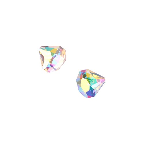 Komilfo stones diamond (6mm), Crystal AB, 2 pcs.
