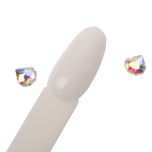 Komilfo stones diamond (6mm), Crystal AB, 2 pcs.