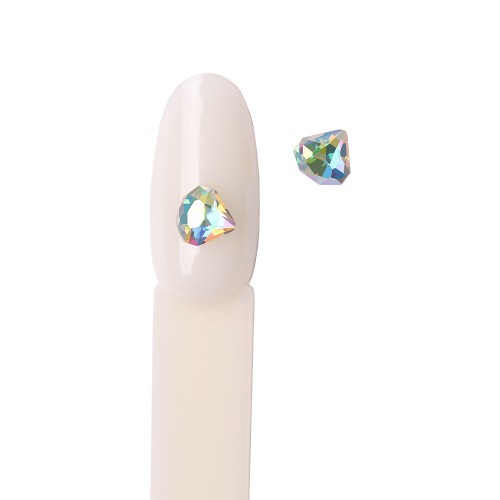 Komilfo stones diamond (6mm), Crystal AB, 2 pcs.