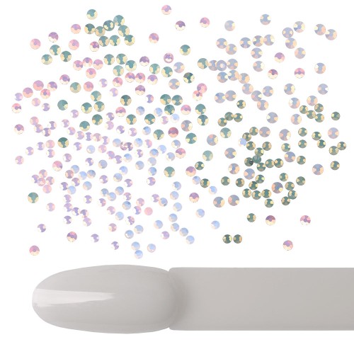 Komilfo rhinestones, Six-Mix Opal (1600 pcs.), Size ss3, ss5