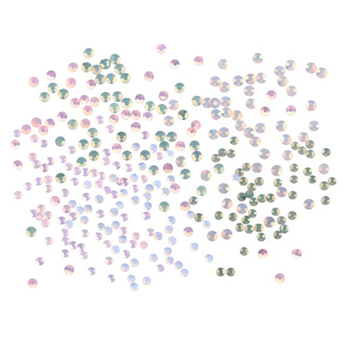 Komilfo rhinestones, Six-Mix Opal (1600 pcs.), Size ss3, ss5 Komilfo rhinestones, Six-Mix Opal (1600 pcs.), Size ss3, ss5