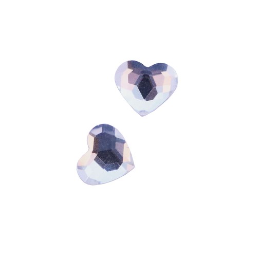 Komilfo Heart Stones (5.5×6 mm) Crystal (2 pcs)