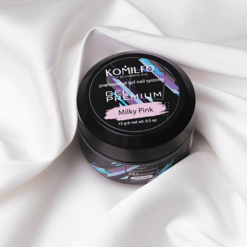 Komilfo Gel Premium Milky Pink, 15 g
