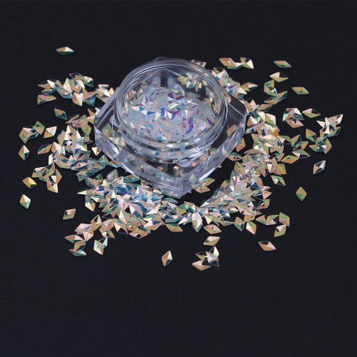 Komilfo 3D Dragon Scale №040, diamond, unicorn 1, 1 g