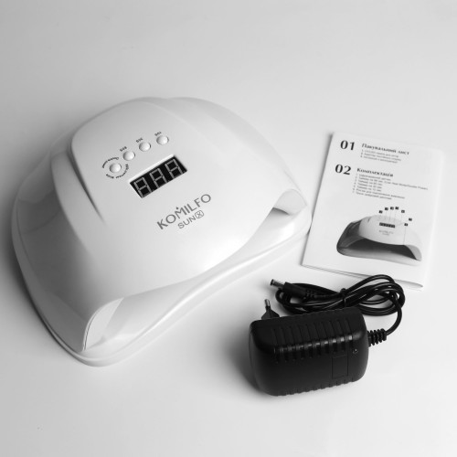 Komilfo Universal LED/UV lamp SunX 54 W, White (3 months warranty)