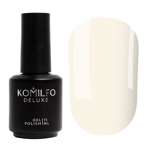 Gel polish Komilfo Deluxe Series D004 (cream gray, enamel), 15 ml Gel polish Komilfo Deluxe Series D004 (cream gray, enamel), 15 ml