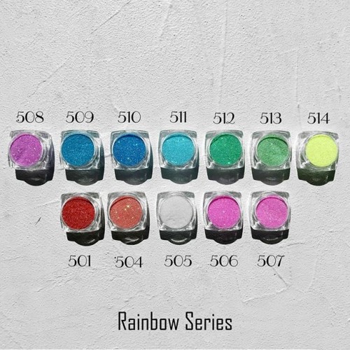 Komilfo Sequins Rainbow Series 502, 0.2mm, 2.5g