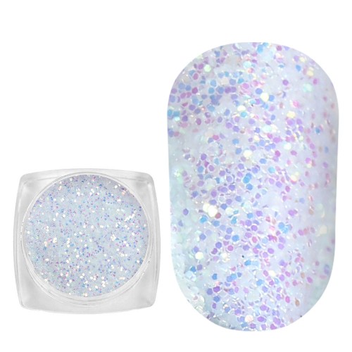 Komilfo photochromic spangles 007, size 0.4 mm, (blue/violet photochrome) 2.5 g Komilfo photochromic spangles 007, size 0.4 mm, (blue/violet photochrome) 2.5 g